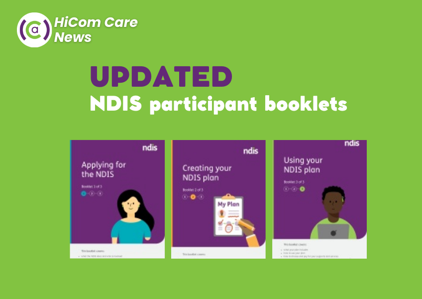 Updated NDIS Participant Booklets