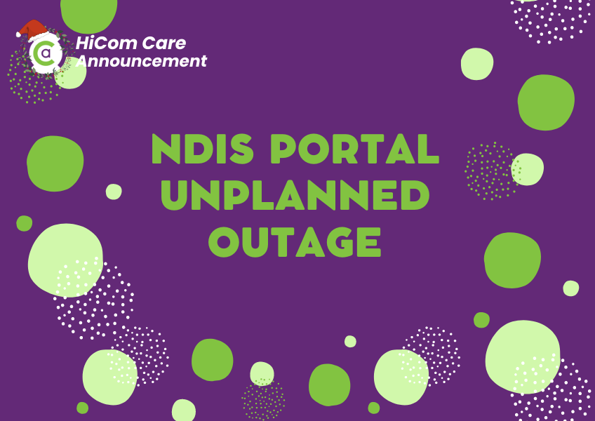 NDIS Portal Outage